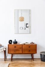 Miroir Lucka Clear Gold Small Rect.