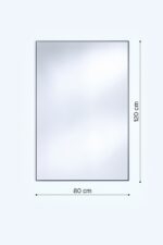 Miroir Lucka Clear Black Rect. – Image 4