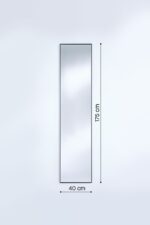 Miroir Lucka Clear Black Hall – Image 3