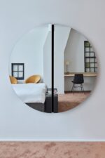 Miroir Luna Black Round M