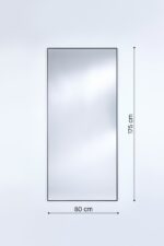 Miroir Lucka Clear Black XL – Image 5