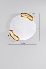 Miroir Calco Gold Round – Image 6
