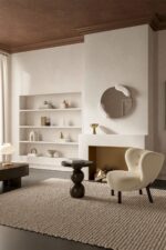 Miroir Calco White Round