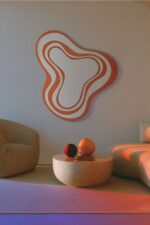 Miroir Nimbus Orange – Image 2