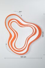 Miroir Nimbus Orange – Image 5