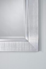 Miroir Bremen Large Silver Rect. – Image 2