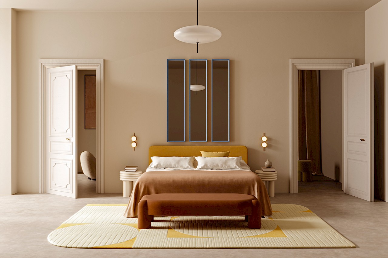 2924_281_velvet_blue_hall_decor2 Miroir Velvet Blue Hall – Image 1