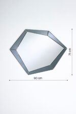 Miroir Polygon Grey – Image 2