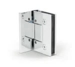 Paire de paumelle de douche Bilbao Premium, verre-mur 90° Finition Inox brossé Mat Ref BO5211554 – Image 2