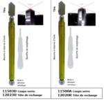 Coupe-verre à réserve d'huile