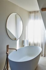 Miroir hoop bronze L
