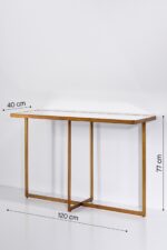Tablo Bronze Console Table – Image 4